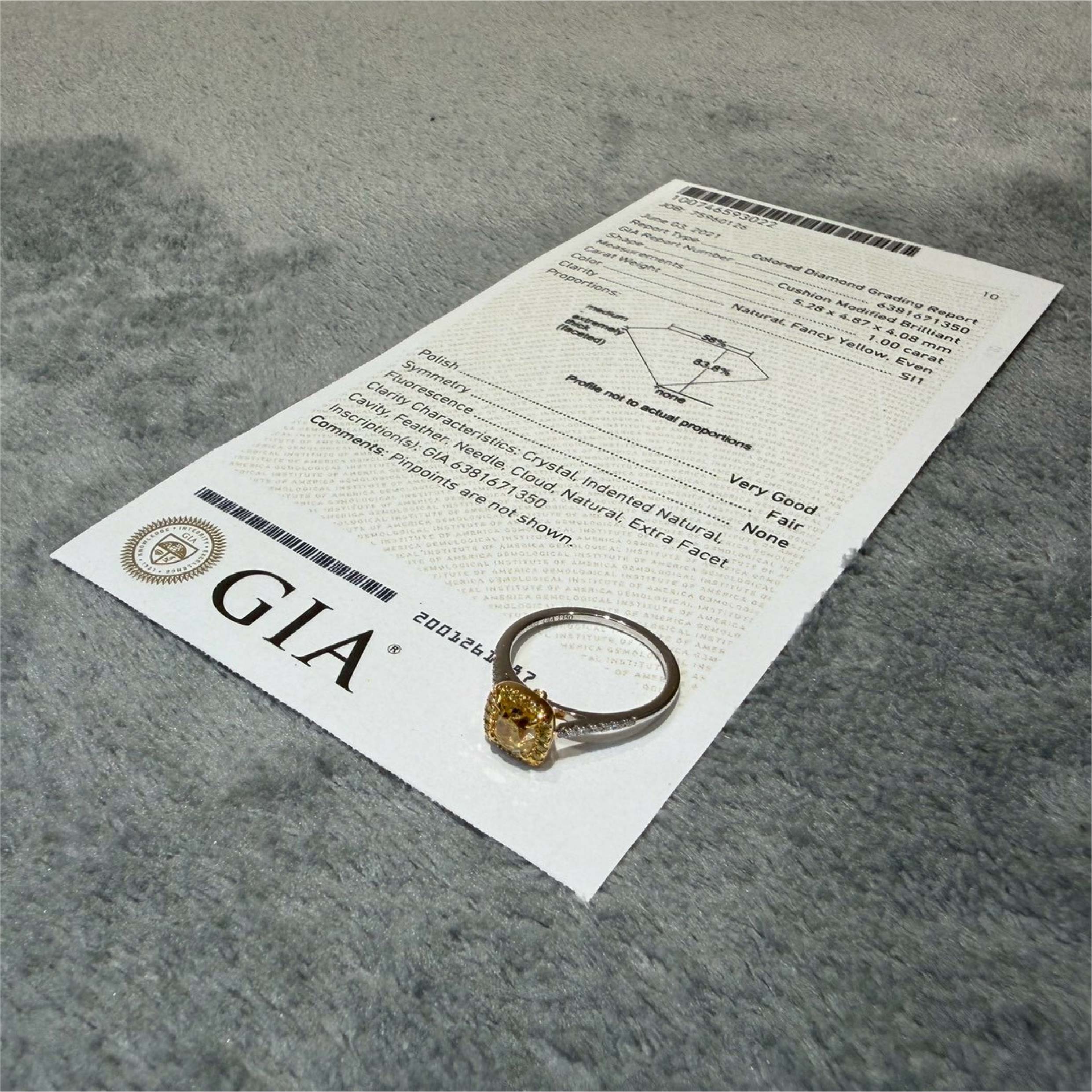 GIA 認證 戒指